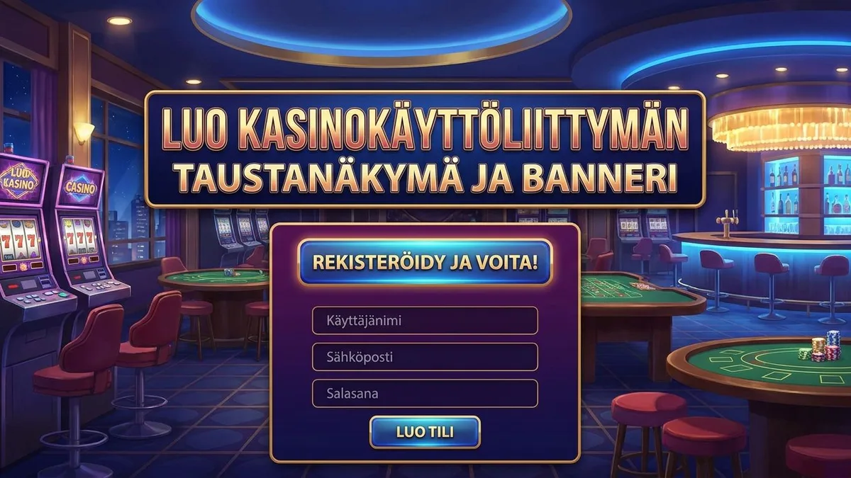 Rekisteröidy bonuksella